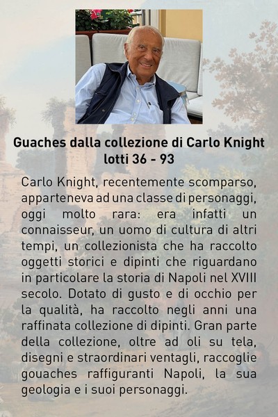 ASTA 113 | Oggetti d'arte, Gouaches dalla Collezione di Carlo Knight, importanti Dipinti Antichi e Dipinti  [..] - Press