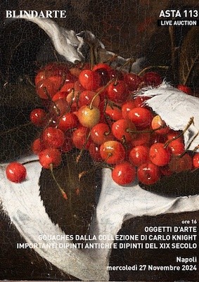 AUCTION 113 | ART OBJECTS, GOUACHES DROM THE CARLO KNIGHT COLLECTION, IMPORTANT OLD MASTER PAINTINGS  [..]