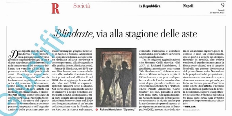 la Repubblica, 10/3/2025